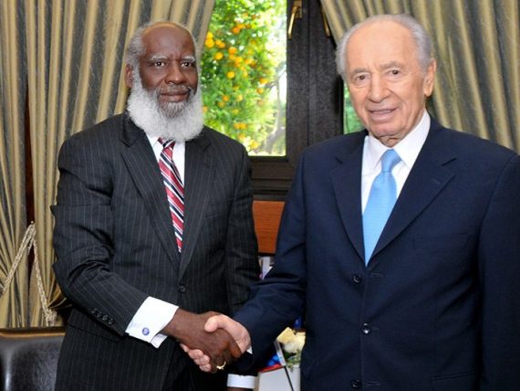 Belize Foreign Minister Wilfred Elrington in Israel