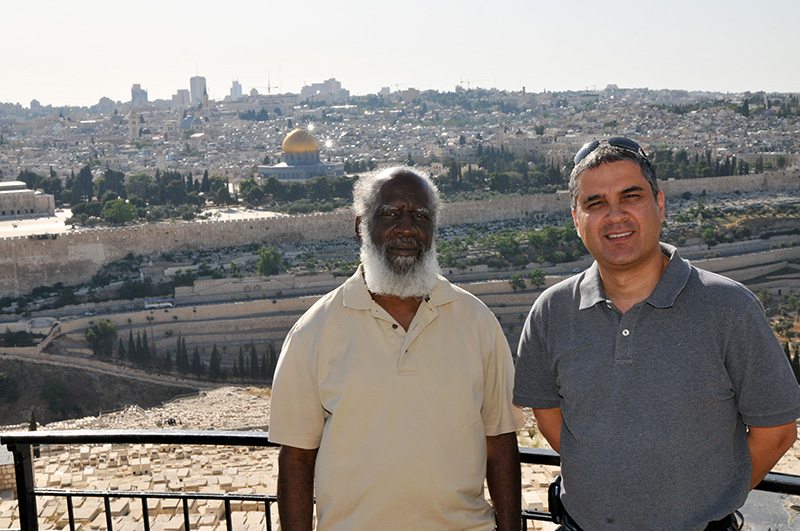 Belize Foreign Minister Wilfred Elrington in Israel