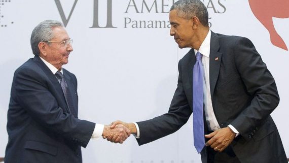 Obama Castro Summit of the Americas